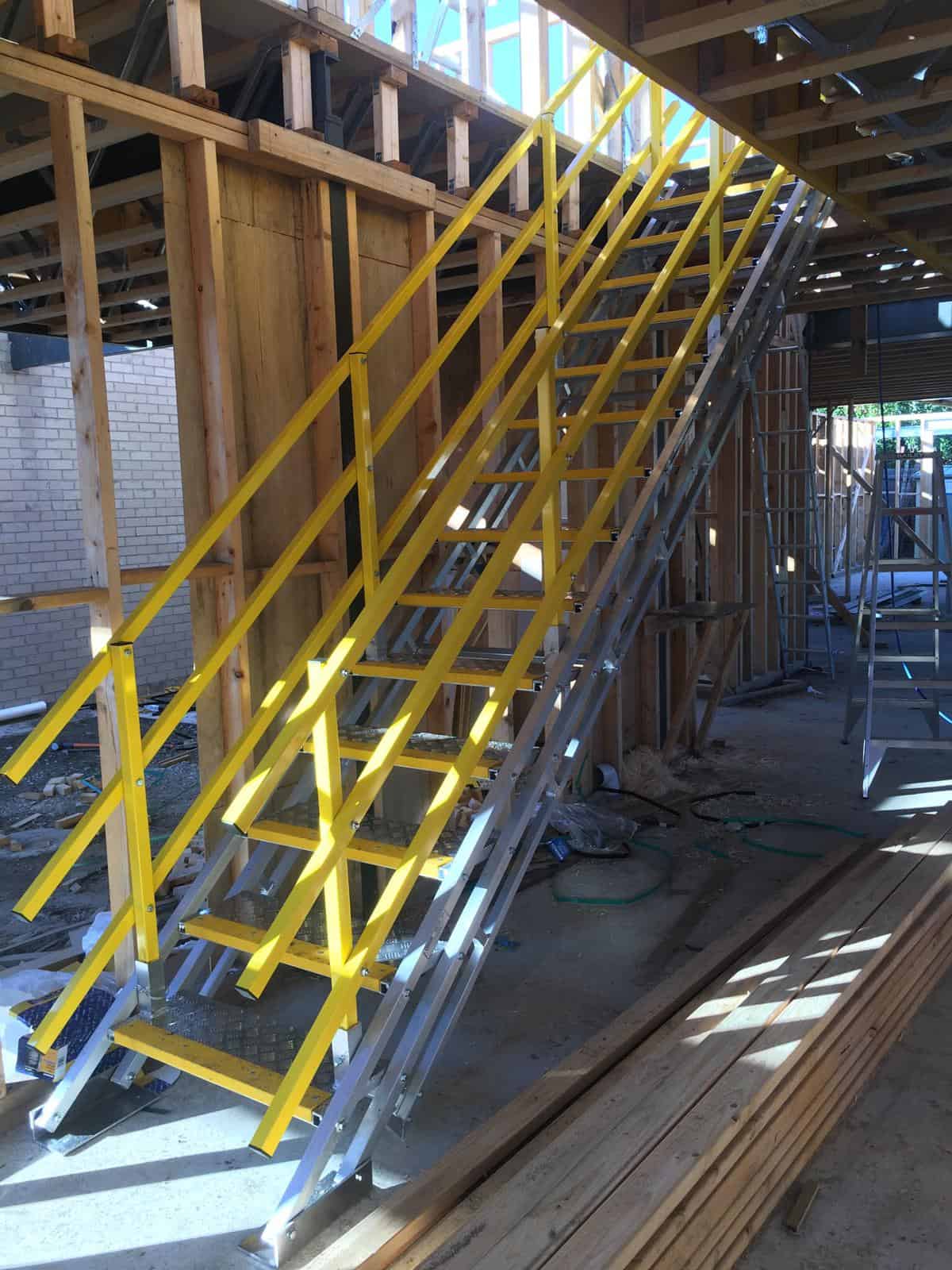 Self Levelling Stairs - IN USE