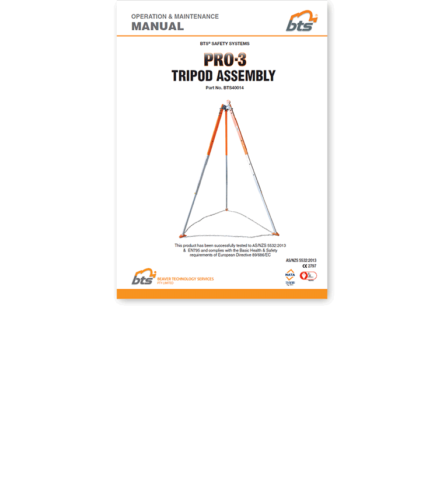 PRO-3 Tripod Manual