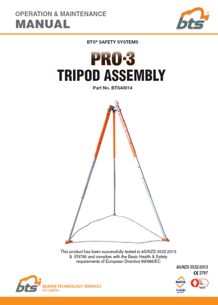 PRO Series Tripod OP Manual